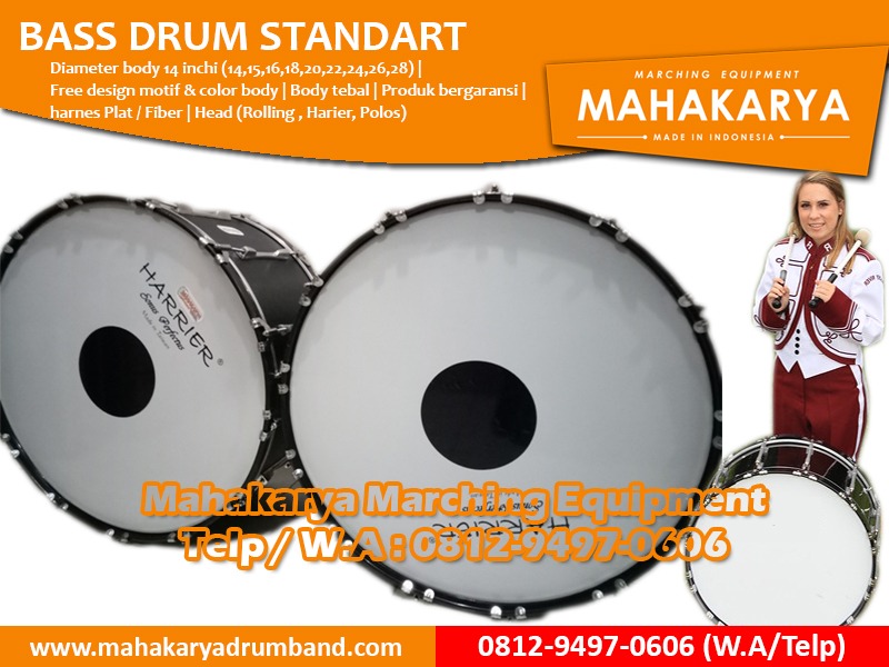 Bass Drum Murah, Bass Drumband, Bass Drum Elektrik, Bass Drum Audio, Bass Drum Accessories